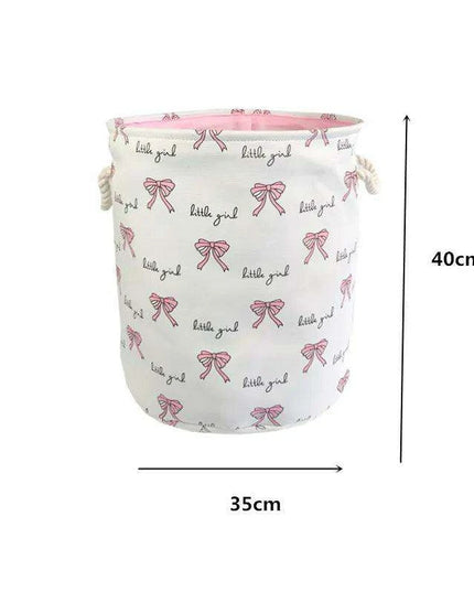 Chic Collapsible Canvas Storage Bin for Kids