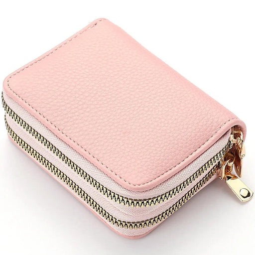 Lychee Patterned Zip Around Wallet - Elegant and Spacious