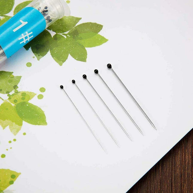 Premium 100-Piece Stainless Steel Insect Pins Set for Entomology Research and Dissection