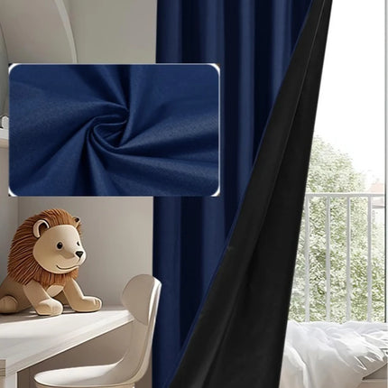 100% Blackout Curtains – Thermal Insulated, Waterproof, Custom Size