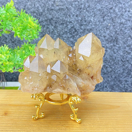 Natural Mineral Black Crystal Ore Specimens Spiritual Healing Home D