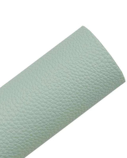 Colorful Litchi Textured Eco-Friendly PU Leather Craft Sheet