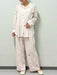 Dog Lover's Dream Cozy Nightwear Set with Matching Teddy and Pomeranian Design