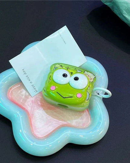 Charming Sanrio 3D Keroppi AirPods & Pro Case - Fun and Reliable Earphone Protector