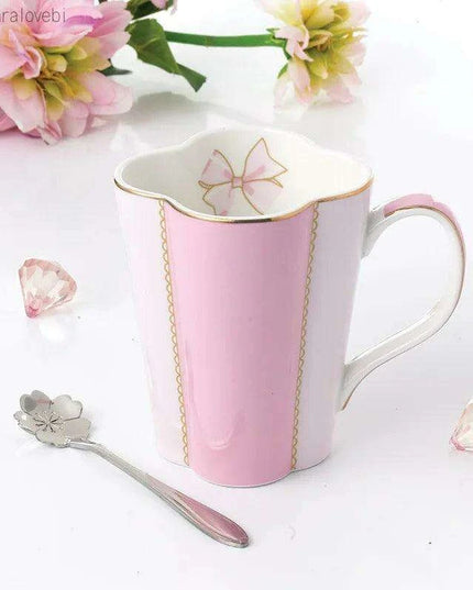 Elegant 330ml Premium Bone China Tea and Coffee Mugs