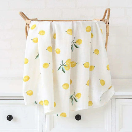 Luxuriously Soft Organic Bamboo Cotton Swaddle Blanket for Infants