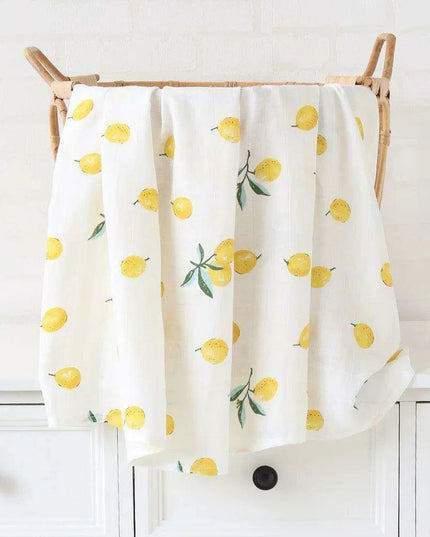 Luxuriously Soft Organic Bamboo Cotton Swaddle Blanket for Infants