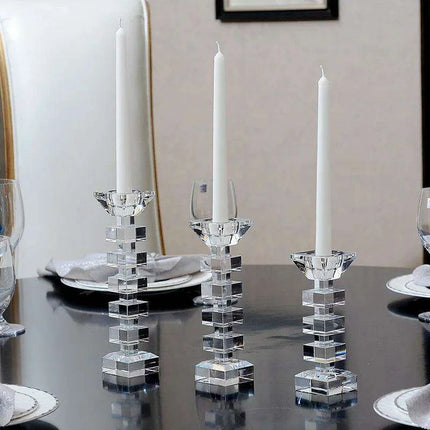 Sophisticated Crystal Tealight Holders for Luxurious Home Decor and Celebrations