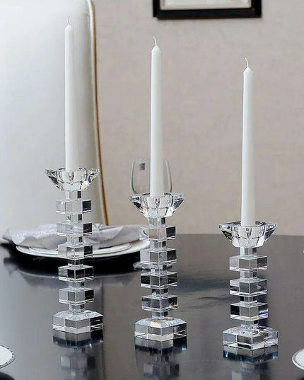 Sophisticated Crystal Tealight Holders for Luxurious Home Decor and Celebrations