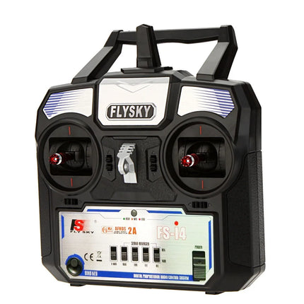 Flysky FS-i4 2.4GHz 4CH Radio Transmitter with FS-A6 Receiver for RC A