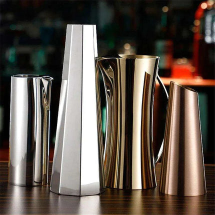 Luxurious Gold-Plated Stainless Steel Beverage Mixing Kettle