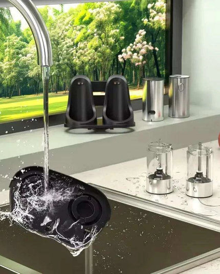 Deluxe USB Rechargeable Electric Spice Grinder Set with Customizable Grind Settings and 190ML Capacity