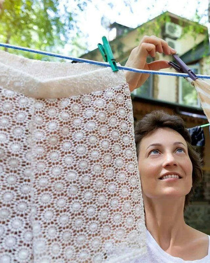 20m Heavy-Duty Steel-Cored Clothesline - Perfect for Indoor and Outdoor Use