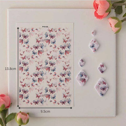 Geometric Elegance Polymer Clay Cutting Tools - Essential for Creative Makers