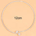 Sparkling Heart-Shaped Open Collar Choker Necklace for Women - Chic and Stylish Jewelry Accessory