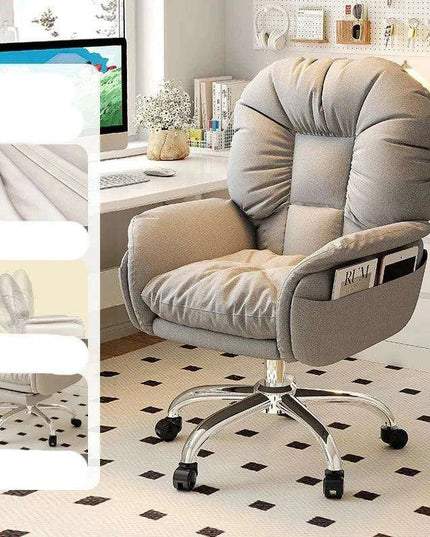 Plush Swivel Recliner Gaming Chair: Luxury Comfort and Style