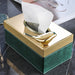 Leather Tissue Box Holder - Elegant Home Decor and Paper Organizer