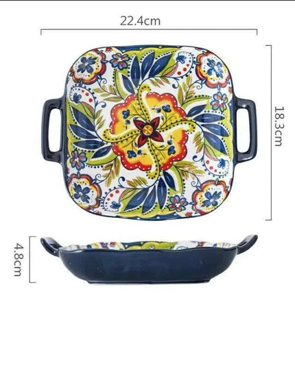 Nordic Vintage Elegance Ceramic Dining Set - Enrich Your Table with Timeless Beauty