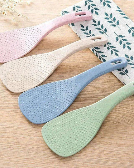 Comfort Grip Non-Stick Rice Spoon with Hanging Hole for Easy Storage
