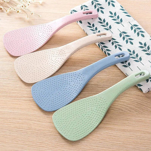 Comfort Grip Non-Stick Rice Spoon with Hanging Hole for Easy Storage