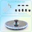 LED Solar Fountain