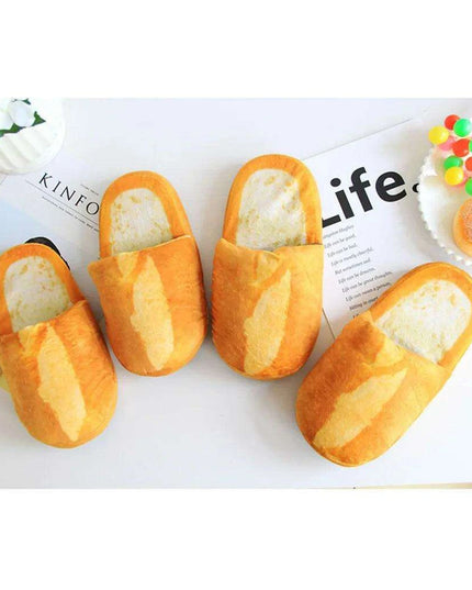 Burger Delight Cozy Slippers - Whimsical Loungewear for Autumn/Winter