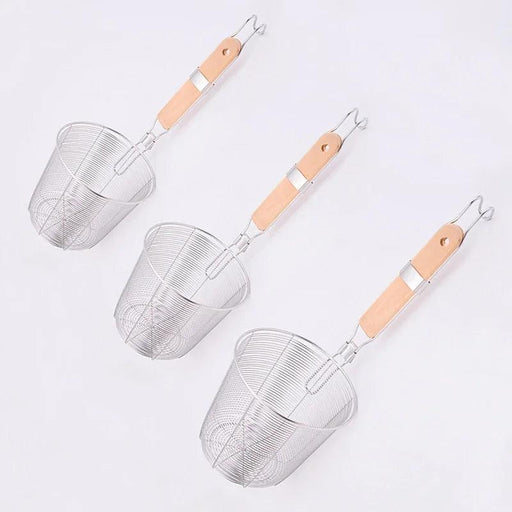 Premium Multi-Functional Stainless Steel Strainer Basket - Essential Kitchen Tool for Effortless Cooking and Draining