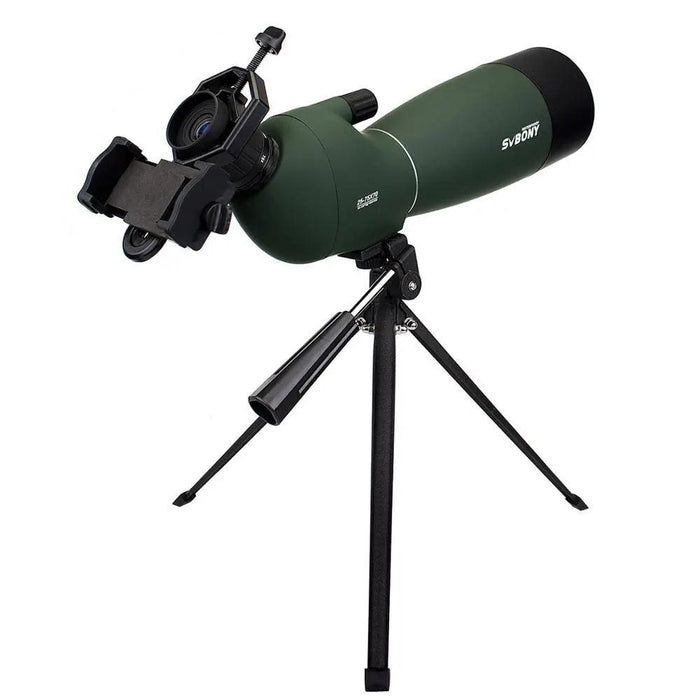 High-Definition Telescope Spotting Scope - BAK4, FMC, Waterproof, with Tripod for Camping