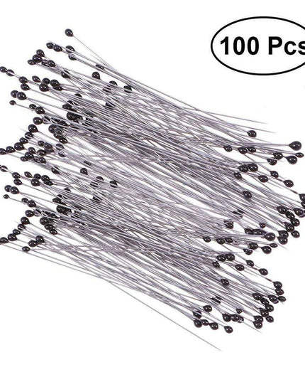 Premium 100-Piece Stainless Steel Insect Pins Set for Entomology Research and Dissection