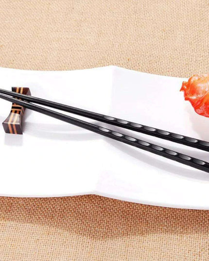 Artisan Crafted Non-slip Alloy Chopsticks with Distinctive Patterns