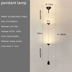 hang black 2 light A