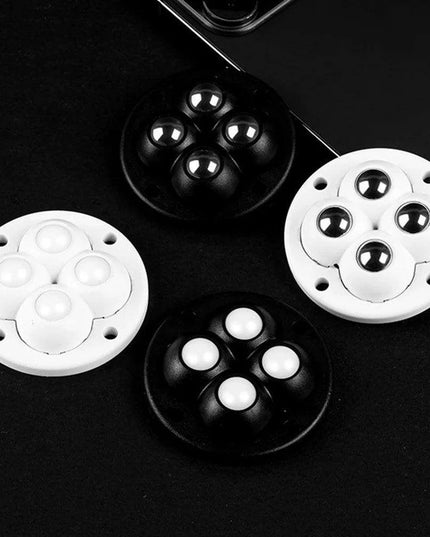 Self-Adhesive 360° Rotating Mini Caster Wheels - 4/8 Pack Universal Mobility Solution for Easy Movement of Trash Bins and Storage Boxes