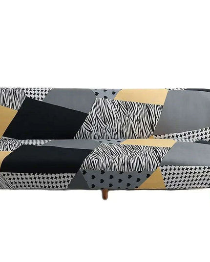 Svetanya Stylish Geometric Stretch Sofa Slipcover for Armrest-Free Chairs