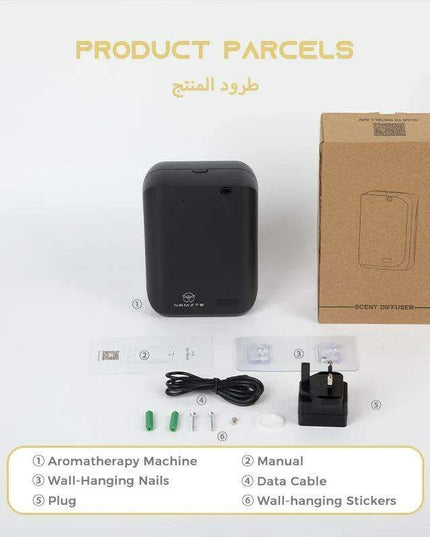 Smart Remote-Controlled Bluetooth Aromatherapy Diffuser - 150ml Capacity