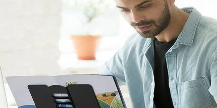 Adjustable Metal Book & Document Holder Stand | Très Elite
