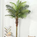 Lifelike Giant Faux Coconut Palm Tree - Ideal Tropical Decoration for Any Space
