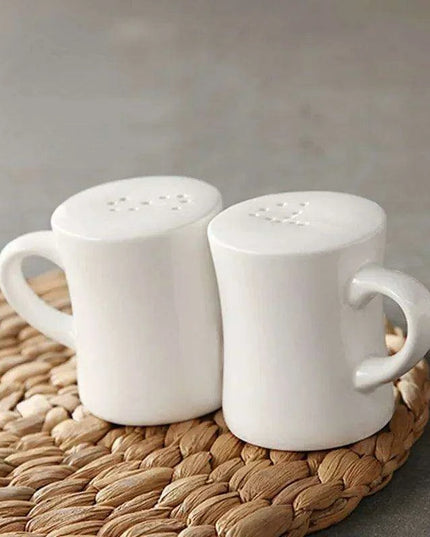 Elegant Nordic White Marble Spice Jar Collection for Chic Kitchen Organization