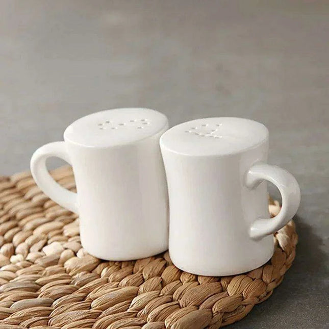 Elegant Nordic White Marble Spice Jar Collection for Chic Kitchen Organization