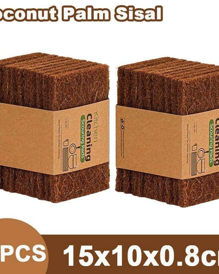 Sustainable Sisal Microfiber Kitchen Cleaning Sponges - Available in Sets of 5, 10, or 20