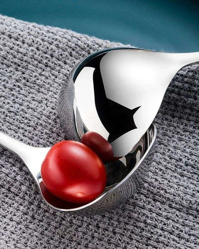 Long Handled Stainless Steel Spoon for Hot Pot, Ice Cream, and More