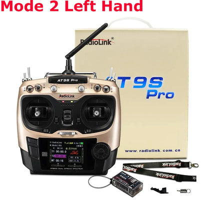 Radiolink AT9S Pro 10/12CH 2.4G RC Transmitter & R9DS Receiver for Dro