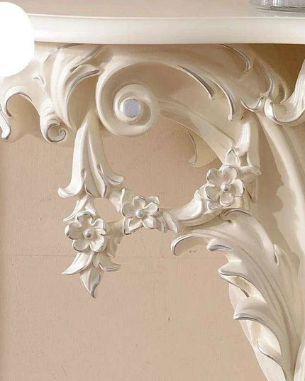 European Vintage Console Table - Classic Entryway Storage Solution