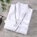 Elegant Unisex Hooded Cotton Bathrobe for Ultimate Comfort