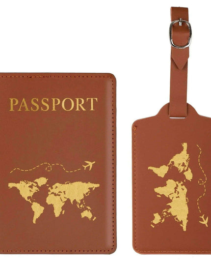 Stylish RFID-Blocking Passport Holder with Card Organizer for Travelers
