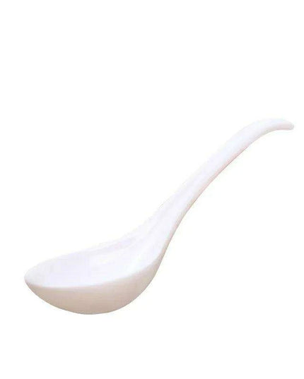 Elegant Ceramic Soup Ladle with Extended Reach for Effortless Serving