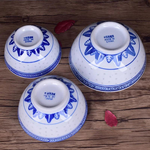 Exquisite Vintage Dragon Ceramic Bowl Collection – Elegant Dinnerware for Ramen and Rice