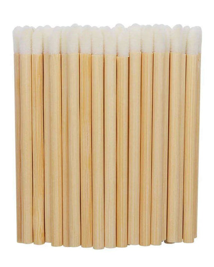 Professional 50-Piece Disposable Lip Brush Set for Makeup Artistry - Precision Applicator Kit