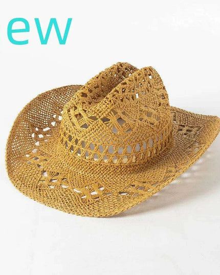 Handcrafted Stiff Cowboy Hat: Essential Summer Accessory for Men’s Wild West Fashion