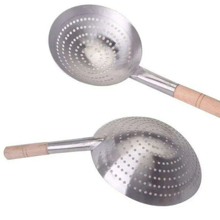 Ultimate Stainless Steel Strainer Collection - Essential Kitchen Tool Set with Ergonomic Handles and Multiple Sizes