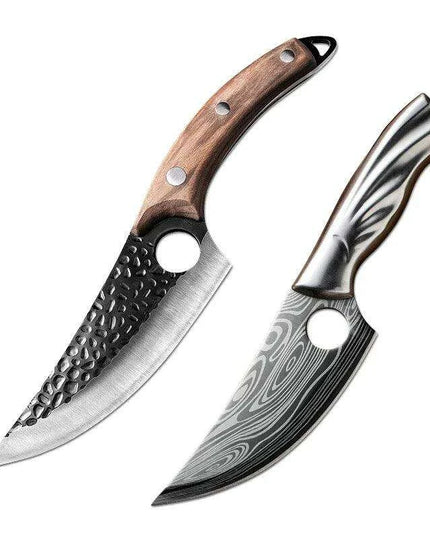 Serbian Artisan Steel Chef Knife Set with Comfortable Wooden Handles - Unmatched Quality Blades